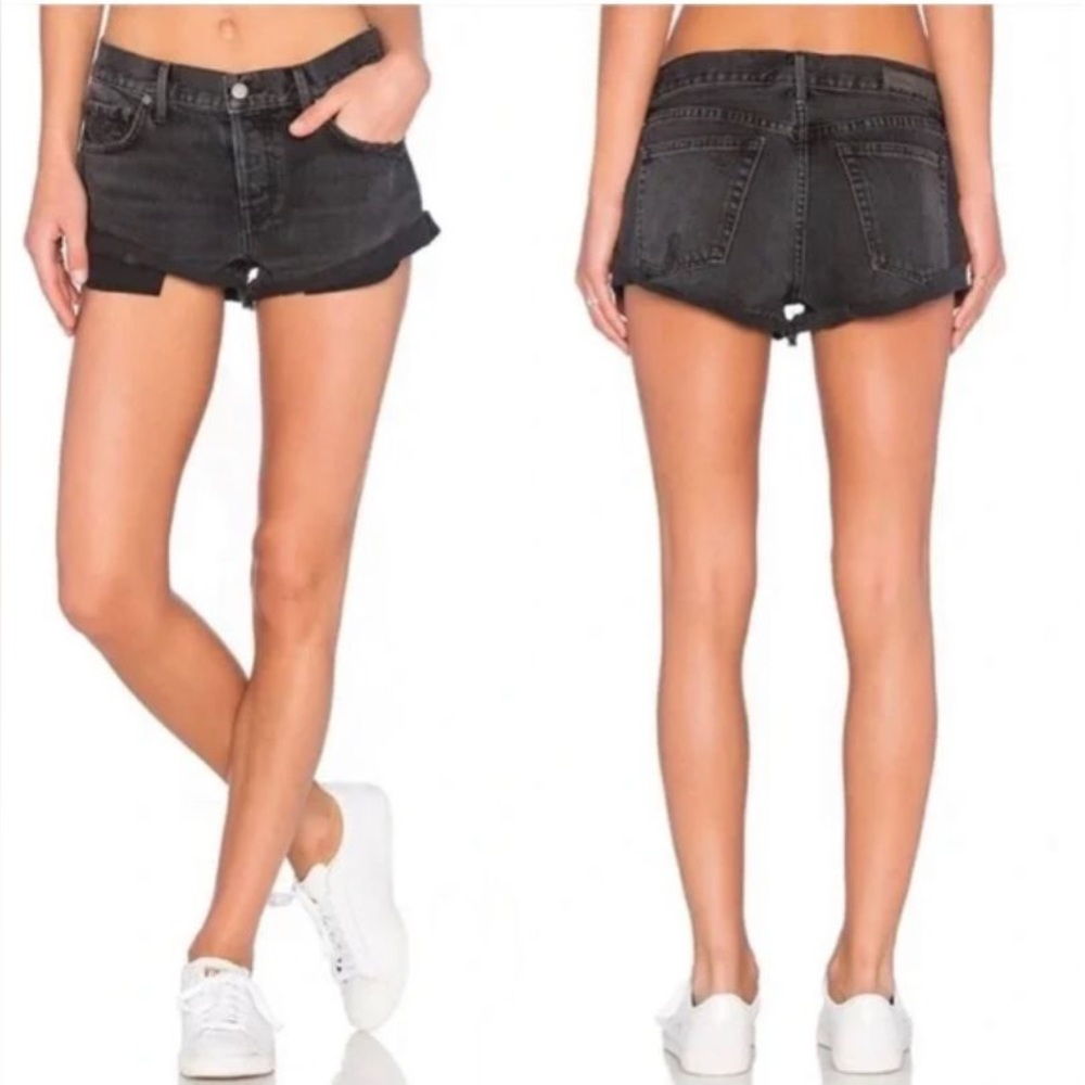 GRLFRND Denim Short in Black size 29